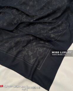 روسری حریر سوزنی ترک ترمه میس لاکچری