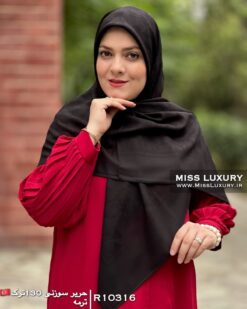 روسری حریر سوزنی ترک ترمه میس لاکچری