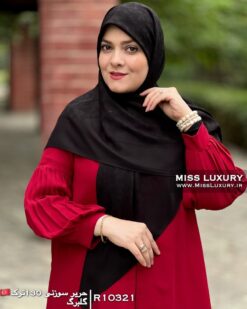 روسری حریر سوزنی ترک گلبرگ میس لاکچری