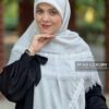 روسری سنگشور گیپوردار استخونی میس لاکچری