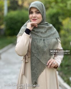 روسری نخی سنگشور ارتشی وارداتی میس لاکچری