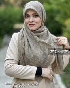 روسری نخی سنگشور نسکافه ای میس لاکچری