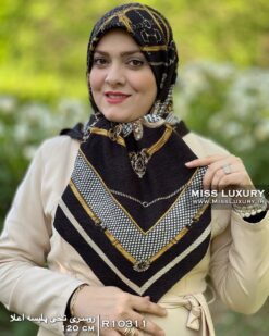 روسری نخی پلیسه اعلا میس لاکچری
