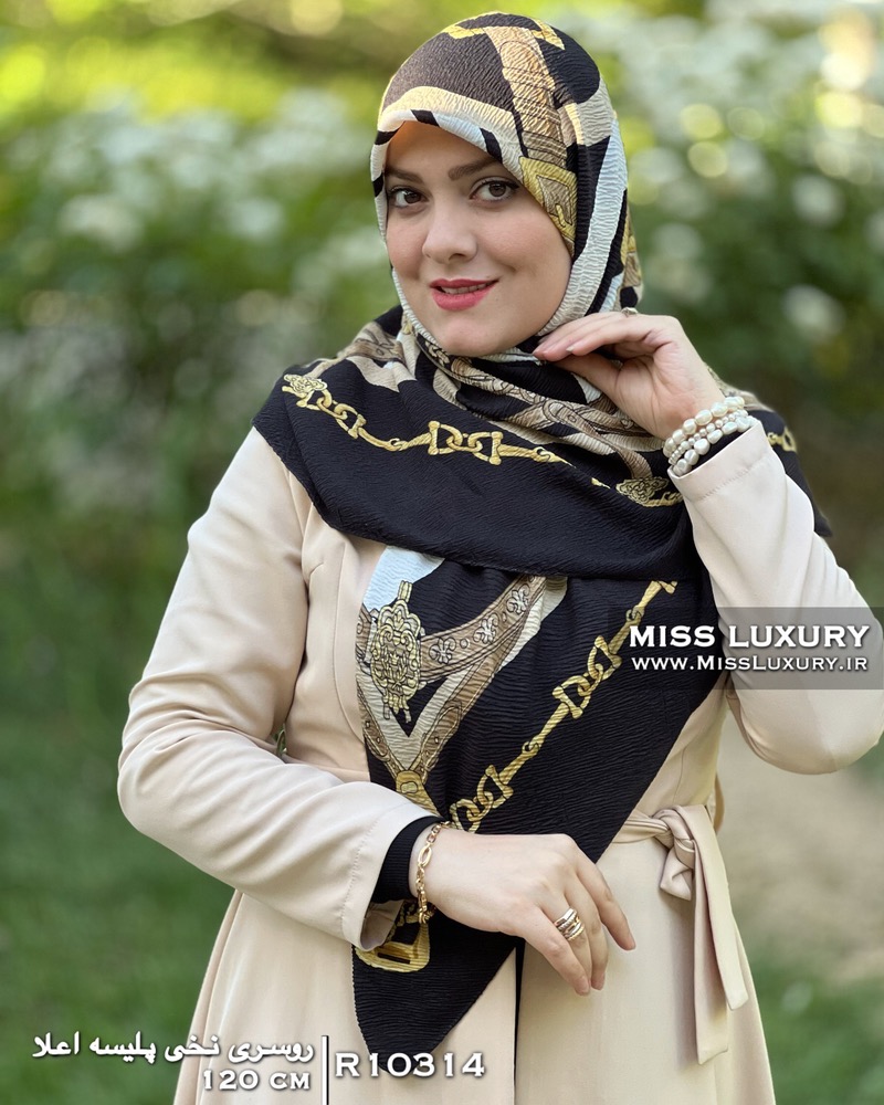 روسری نخی پلیسه اعلا میس لاکچری