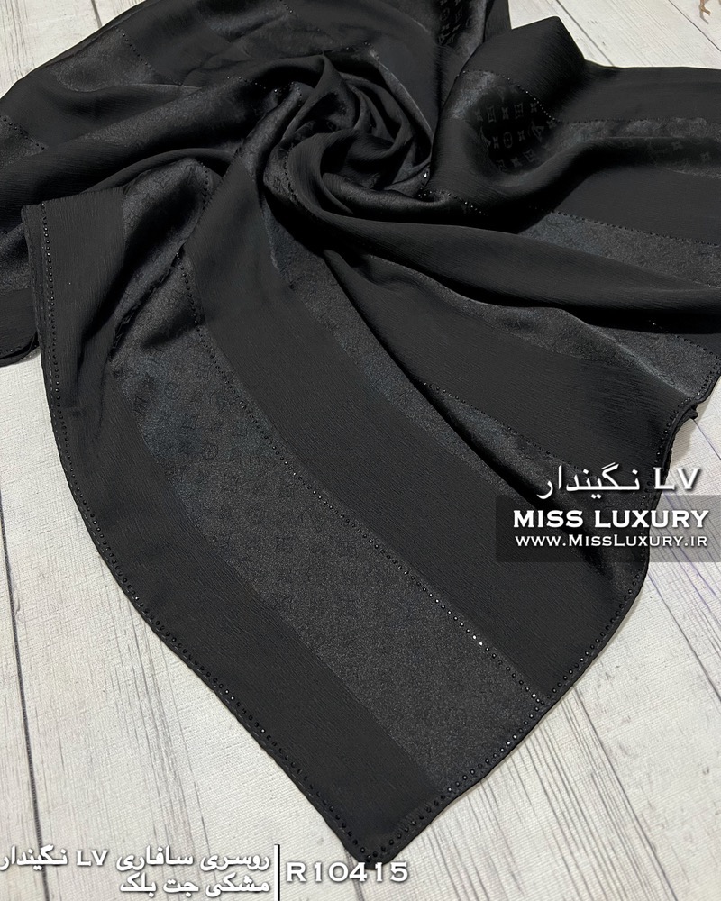 روسری سافاری ال وی نگین دار مجلسی میس لاکچریَ