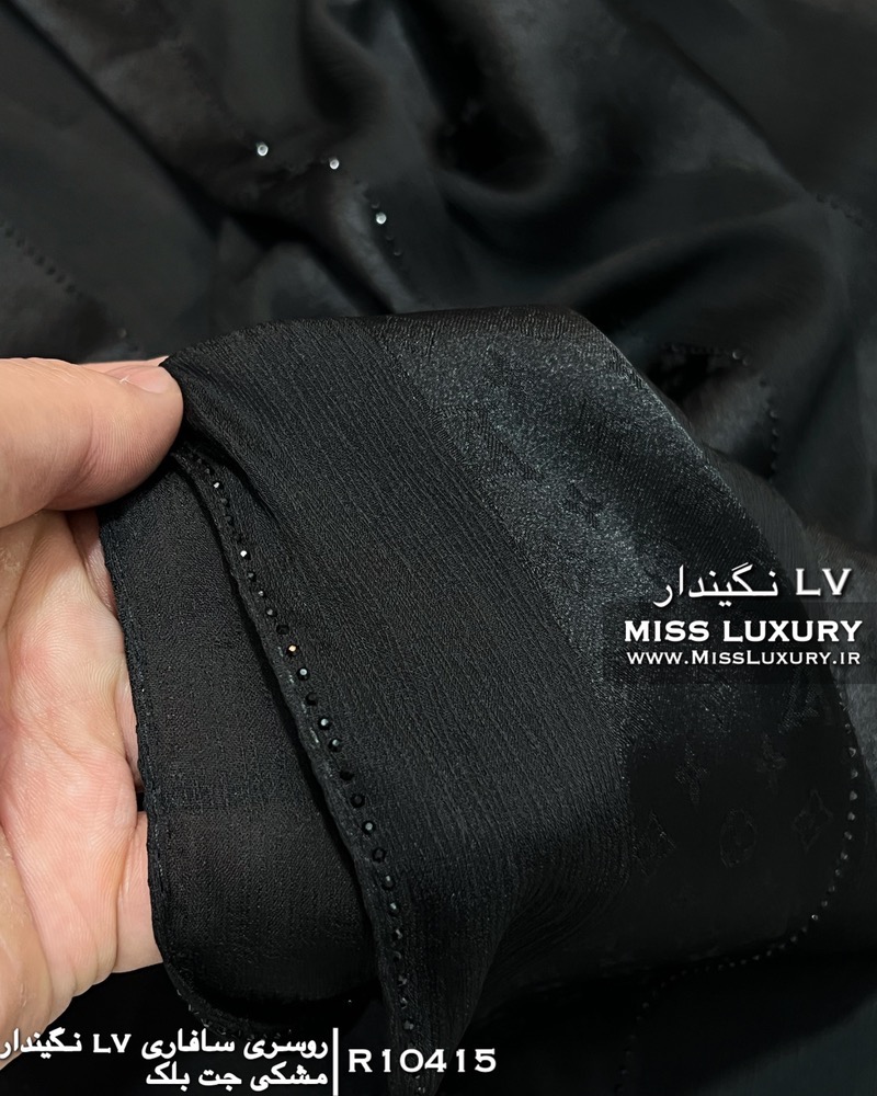 روسری سافاری ال وی نگین دار مجلسی میس لاکچریَ