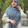 روسری پلیسه شاین طوسی میس لاکچری