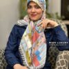 روسری توییل ابریشم وارداتی میس لاکچری