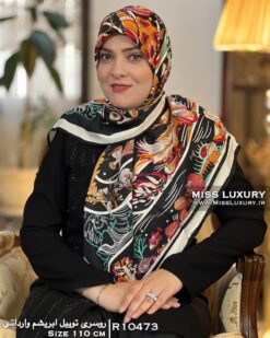 روسری توییل ابریشم وارداتی میس لاکچری