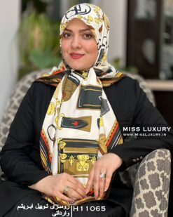 روسری توییل ابریشم وارداتی میس لاکچری
