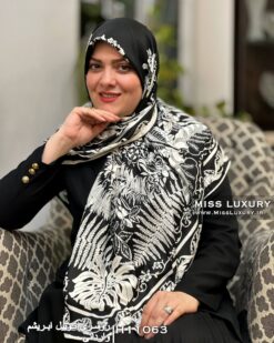روسری توییل ابریشم وارداتی میس لاکچری