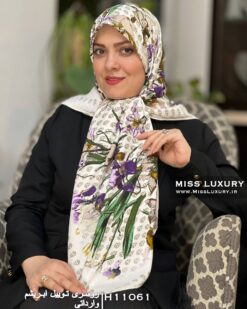 روسری توییل ابریشم وارداتی میس لاکچری