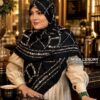 روسری نخی سیااسکارف مشکی میس لاکچری