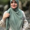 روسری وال ورساچه سبز سیج میس لاکچری