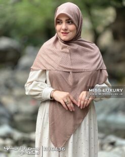 روسری وال ورساچه نسکافه ای میس لاکچری