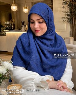 روسری پلیسه شاین اقیانوسی ملانژ میس لاکچری