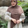 روسری پلیسه شاین موکا ملانژ میس لاکچری