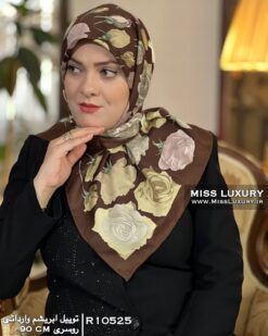 روسری ابریشم توییل وارداتی میس لاکچری
