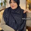روسری الیزه گوچی سورمه ای میس لاکچری