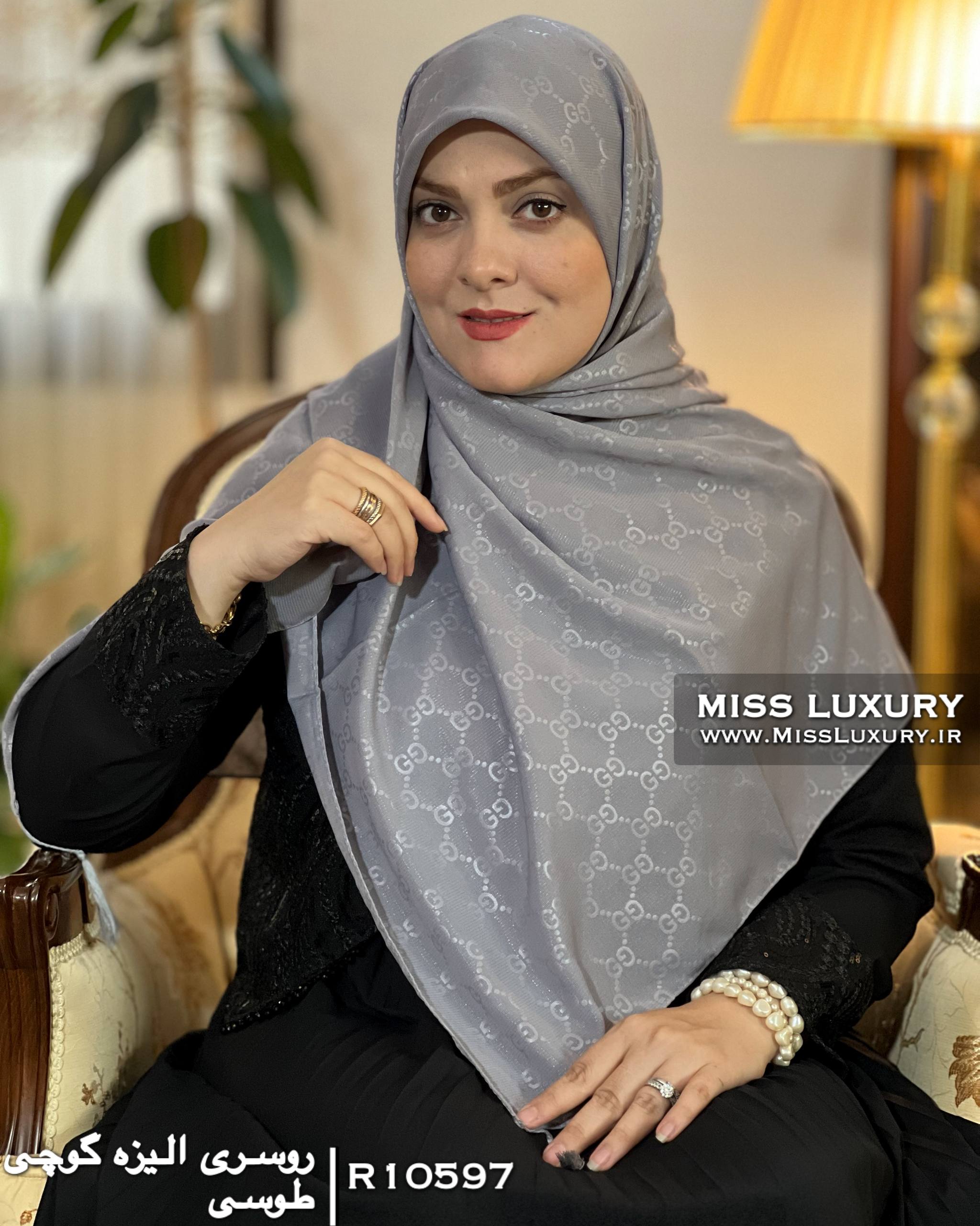 روسری الیزه گوچی طوسی میس لاکچری
