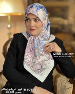 روسری توییل ابریشم وارداتی میس لاکچری