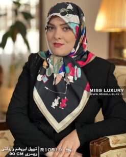 روسری توییل ابریشم وارداتی میس لاکچری