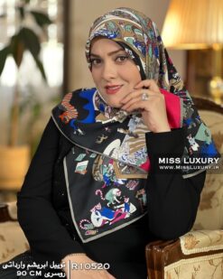 روسری توییل ابریشم وارداتی میس لاکچری