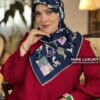 روسری توییل ابریشم وارداتی میس لاکچری