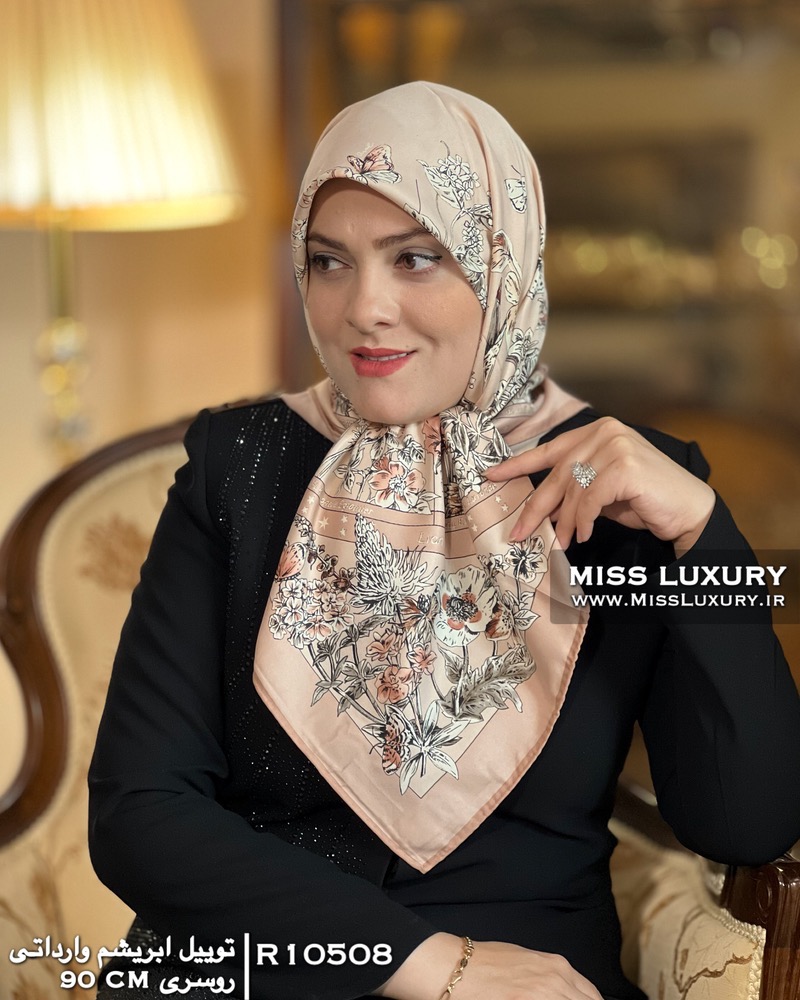 روسری توییل ابریشم وارداتی میس لاکچری