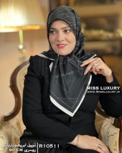 روسری توییل ابریشم وارداتی میس لاکچری
