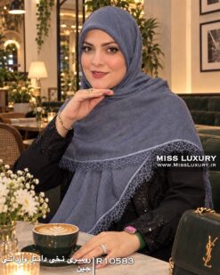 روسری نخی دانتل وارداتی جین میس لاکچری