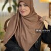 روسری وال ورساچه قهوه ای میس لاکچری