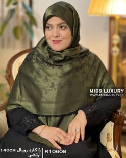 روسری ژاکارد ارتشی رویال میس لاکچری