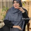 روسری ژاکارد رویال طوسی میس لاکچری