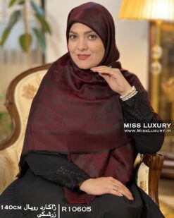 ژاکارد رویال زرشکی میس لاکچری