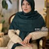 روسری کشمیر لمه وارداتی زمردی دیور میس لاکچری