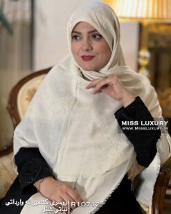 روسری کشمیر لمه وارداتی نباتی شنل میس لاکچری