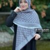 روسری کشمیر وارداتی خاکستری میس لاکچری